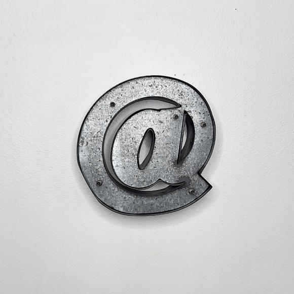 Retro Industrial Style Mini 6" Marquee Light @ Symbol - Picture 2 of 7